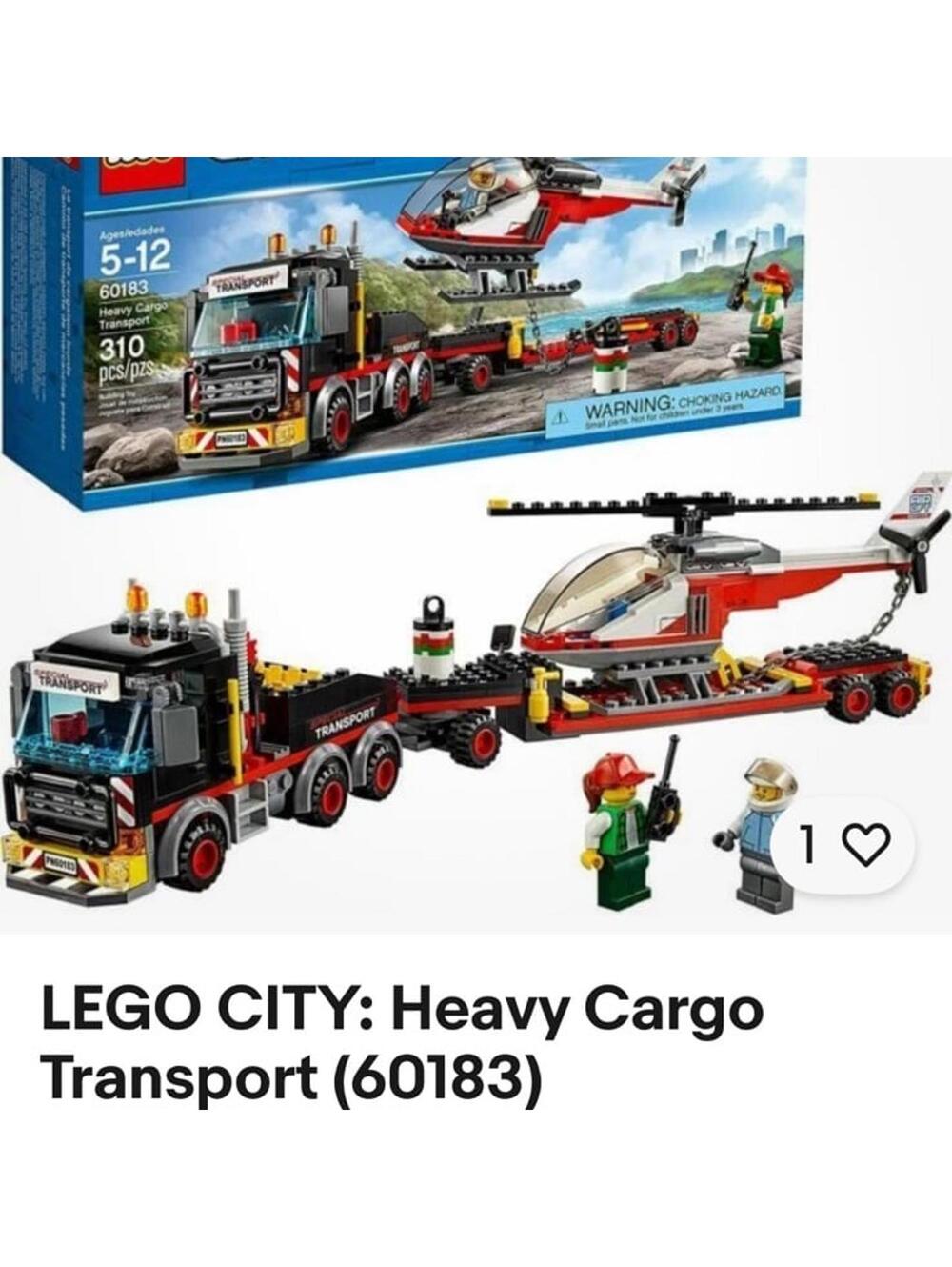 LEGO 60183 - City - Heavy Cargo Transport